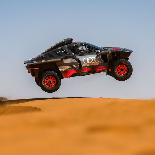 Härtetest für Audis Dakar-Renner RS Q e-tron E2